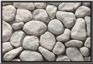 River Rock Feature Wall