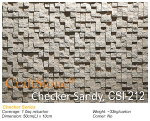 Checker Stone Cladding