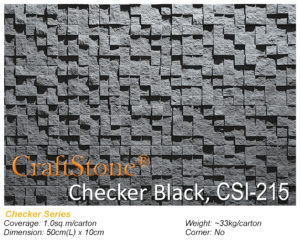 Checker Stone Cladding