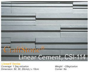 Linear 3D Stone