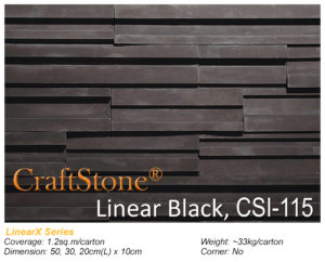 Linear 3D Stone